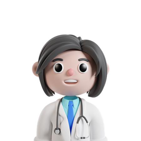 Doctora  3D Icon