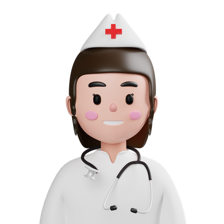 Doctora  3D Icon