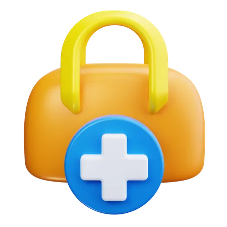 Doctors Bag  3D Icon