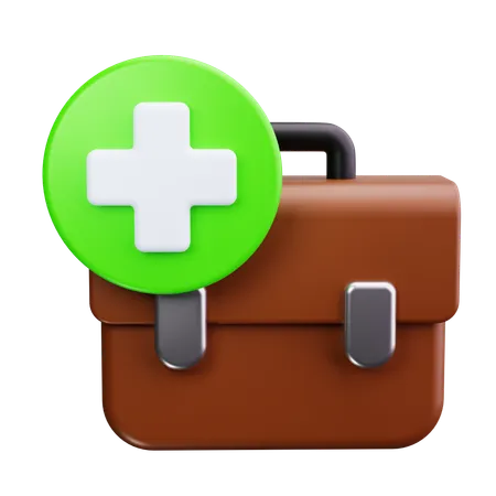 Doctors Bag  3D Icon