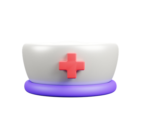 Doctors Cap  3D Icon
