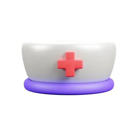 Doctors Cap  3D Icon