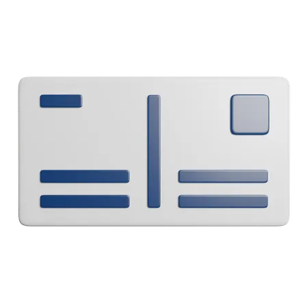 Document  3D Icon