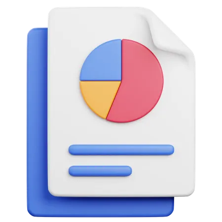 Document  3D Icon