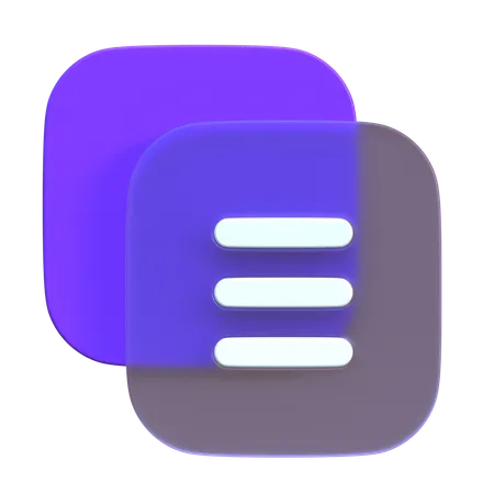 Document  3D Icon