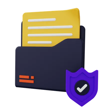 Document  3D Icon