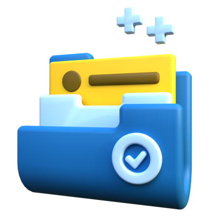 Document  3D Icon