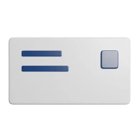 Document  3D Icon