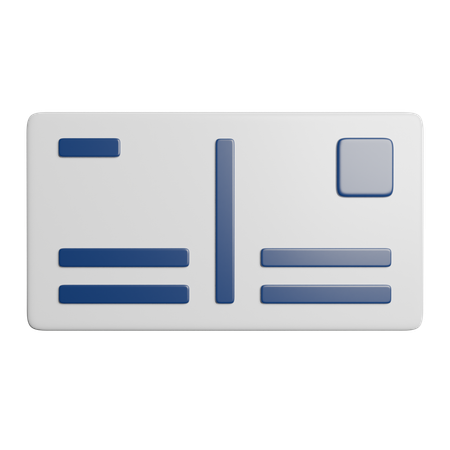 Document  3D Icon