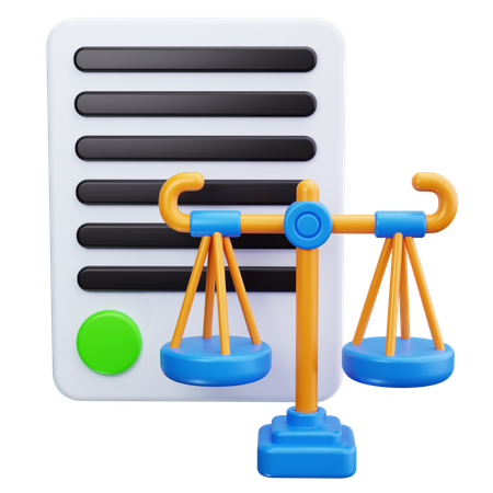 Document  3D Icon