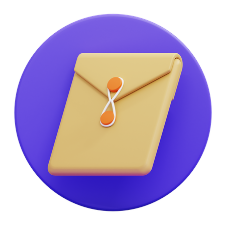 Document  3D Icon