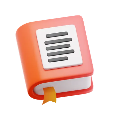 Document  3D Icon