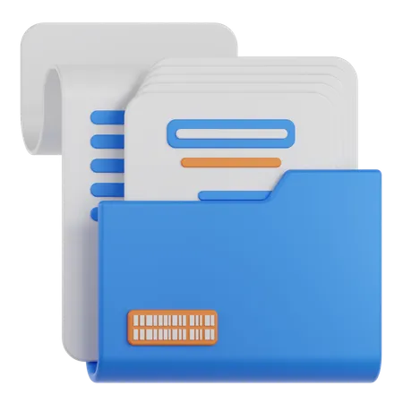 Document  3D Icon