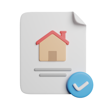 Document  3D Icon