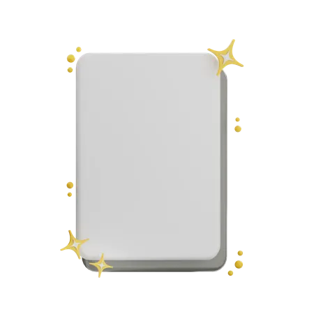 Document  3D Icon