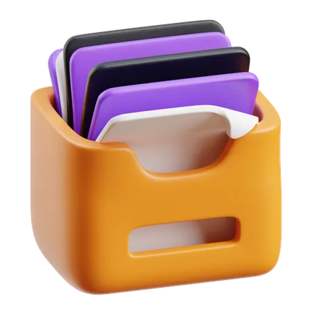 Document  3D Icon