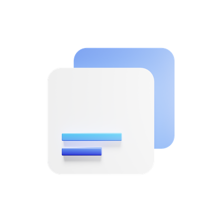 Document  3D Icon