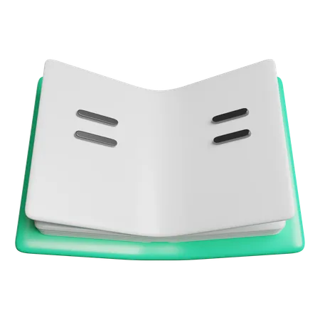 Document  3D Icon