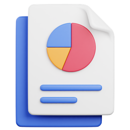 Document  3D Icon