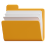 3d document logo