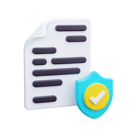 Document approuvé  3D Icon