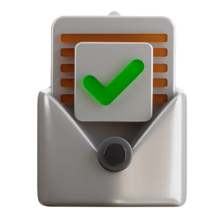 Document approuvé  3D Icon