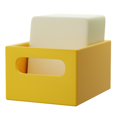 文書アーカイブ  3D Icon