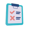 3d approval checklist logo