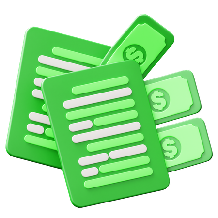 Corruption de documents  3D Icon