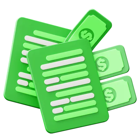 Corruption de documents  3D Icon