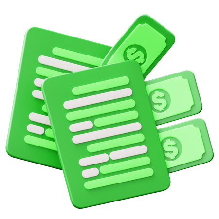 Document Corruption  3D Icon