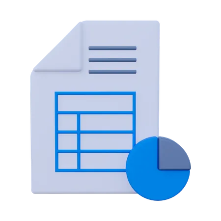 Document Diagrams  3D Icon