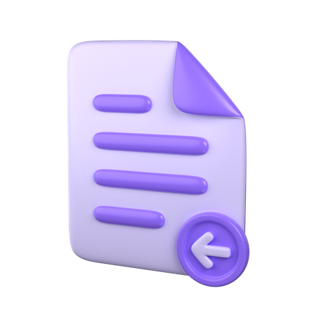 Document d'importation  3D Icon