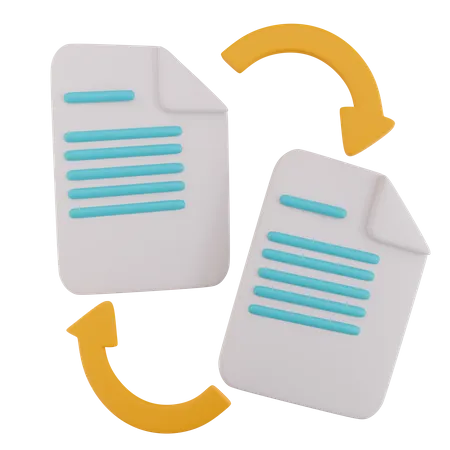 Document_Duplicate  3D Icon