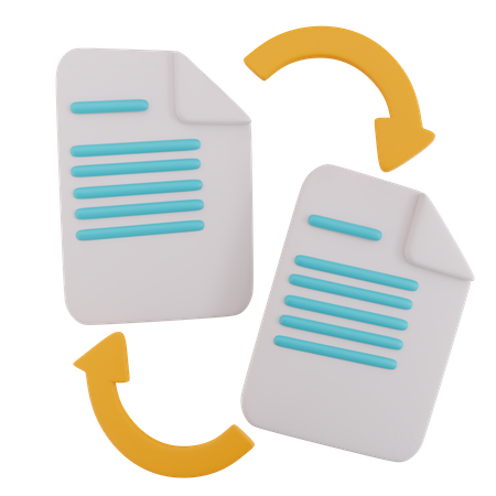 Document_Duplicate  3D Icon