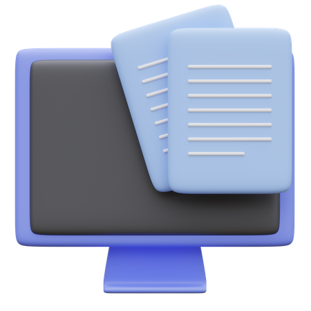 Document en ligne  3D Icon