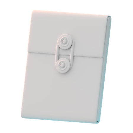 書類封筒  3D Icon