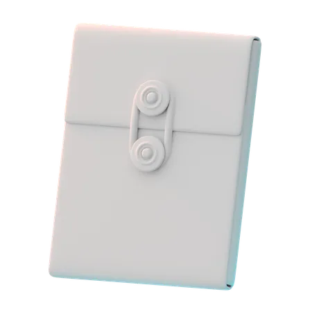 書類封筒  3D Icon