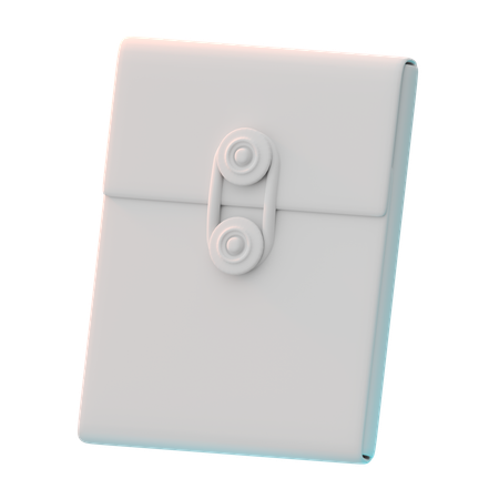 Enveloppe de documents  3D Icon