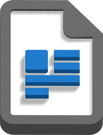 Document file  3D Icon