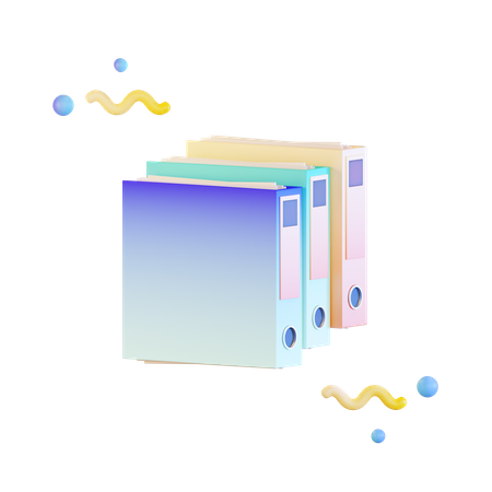 Document files  3D Icon