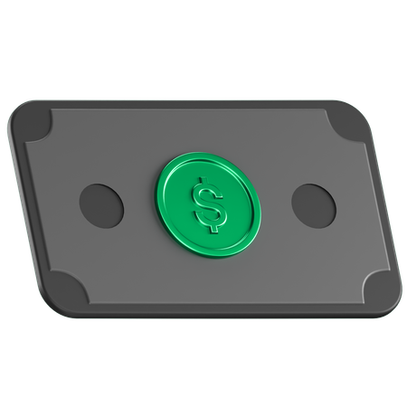 Document financier  3D Icon