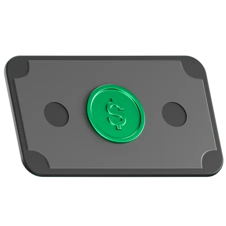 Document financier  3D Icon