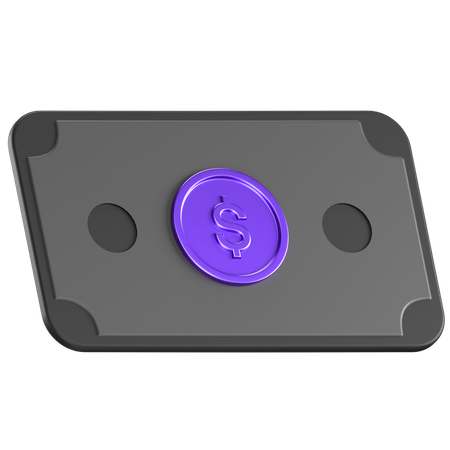 Document financier  3D Icon