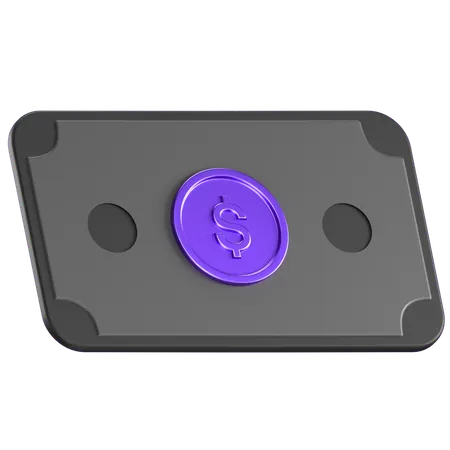 Document financier  3D Icon