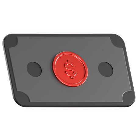 Document financier  3D Icon