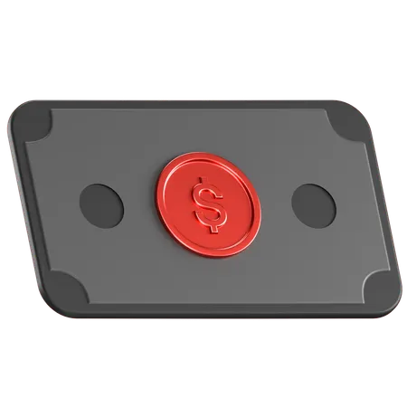 Document financier  3D Icon