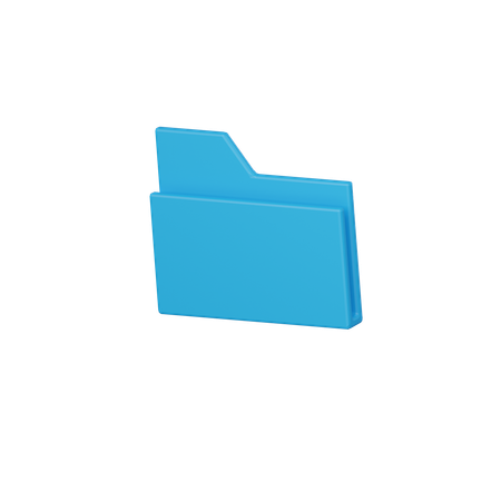 Document Folder  3D Icon