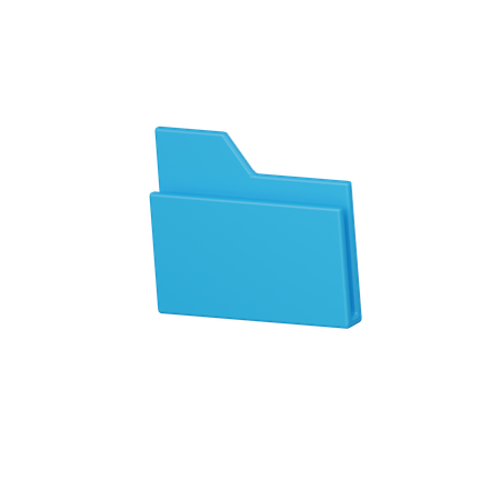Document Folder  3D Icon