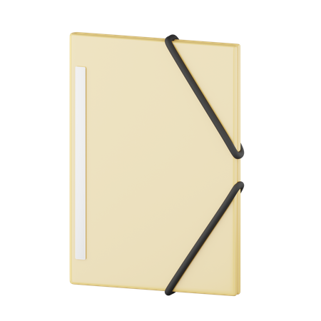 Document Folder 3D Icon